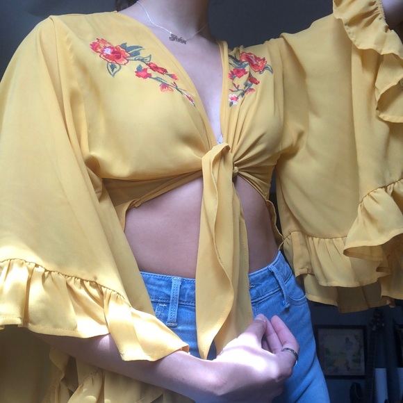 forever 21 floral top:) - Picture 1 of 1